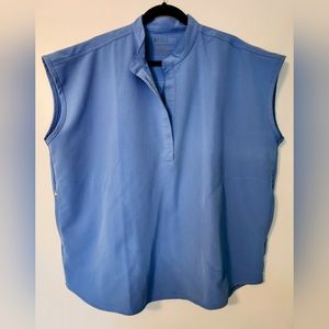 Figs Rafael scrub top Ceil Blue in size XL